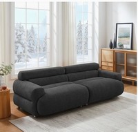 Großhandel Zeitgenössisches Wohnzimmer-Ecksofa Freizeitsofa mit Holzrahmen Quadratisch Echtes Leder Minimalistisches Hochwertiges Modulares Sektionalsofa