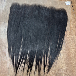 13x4 naturel noir pour suisse pour dentelle fermeture frontale belles extensions de cheveux humains en dentelle transparente - Product Image 6