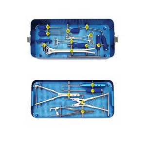 Juego de Instrumentos Quirúrgicos Ortopédicos, Sistema de Tornillos Pediculares Espinales, Herramientas Manuales de Acero Inoxidable para Cirugía de Columna, Reutilizables - Product Image 3