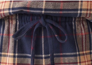 Ensemble de pyjama en flanelle pour femmes, deux pièces, décontracté, 100% coton, vêtements de nuit confortables pour l'hiver, ensemble de vêtements de détente à manches longues pour la maison - Product Image 5