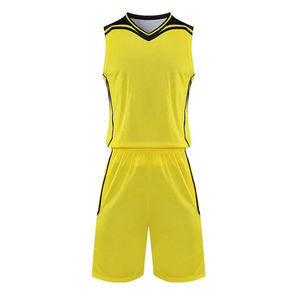 Uniforme de basket-ball personnalisé léger, dernier modèle de maillot de basket-ball, uniforme de basket-ball uni confortable en vente maintenant - Product Image 1