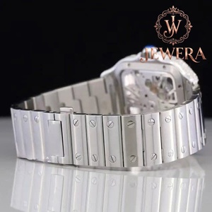 Mossinate Premium Stainless Steel Diamond <b>Watch</b> with Luminous Hands for Night Events Outdoor <b>Activities</b> and Everyday - Product Image 2