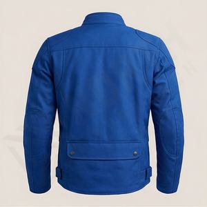 Chaqueta de Motociclista de Cuero Genuino para Hombre de la Mejor Calidad, Nueva Colección de Invierno, Chaquetas de Motocicleta con Protecciones Desmontables Personalizadas - Product Image 2