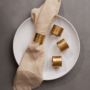 Chic Decorative Metal Napkin Ring Ideal For Fashion Forward Dining <b>Tables</b> Elegant Homes And Designer <b>Table</b> Decor Themes - Product Image 6