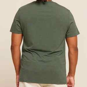 Camiseta de Manga Corta para Hombre de Alta Calidad con Logotipo Personalizado – Camiseta de Cuello Redondo de Algodón de Alta Calidad para un Estilo Casual Urbano - Product Image 4