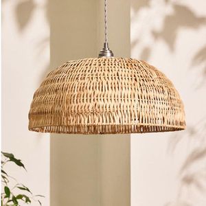 Natural Rattan Lampshades Handmade Woven <b>Ceiling</b> <b>Light</b> Shade for Hotel Resort Decor Wholesale Supplier from Vietnam - Product Image 2