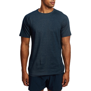 T-shirt en coton pour homme, respirant, à manches courtes, décontracté, pour les voyages en plein air, la plage et le confort quotidien - Product Image 1