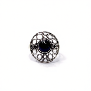 แหวนมอยส์ซาไนต์สีดำออนิกซ์ 4.2 กรัม - Product Image 2