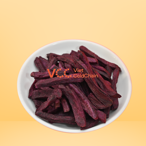 มันเทศม่วงอบกรอบคุณภาพพรีเมียม 100% VF ทอดสุญญากาศ |   ขนมขบเคี้ยวกรอบ ไม่มีน้ำตาลเพิ่ม สุขภาพดี ขายส่ง/OEM - Product Image 2