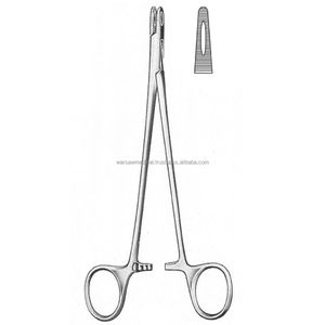 Autoclable & Reusable WARSAW MEDICAL Adson 18 cm Stainless Steel Needle Holders Suture Surgical Instruments | needle holder - Product Image 1