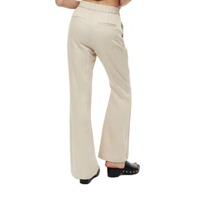 Hot Sale New Women Flare <b>Trousers</b> and Solid Color Low <b>Waist</b> Straight Custom Logo and Plus Size for Women MADE BY HS - Product Image 2