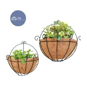 BEST SELLER Panier suspendu de haute qualité fait à la main avec revêtement PE, capacité de charge de 1 kg, fournitures de jardin - Product Image 5