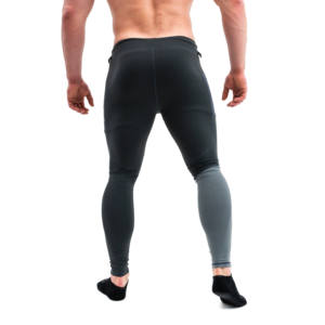 Leggings de Compresión para Hombre, Personalizados al por Mayor, Alta Elasticidad, Cintura Elástica, Antibacterianos, Transpirables, Secado Rápido, para Baloncesto y Running - Product Image 3