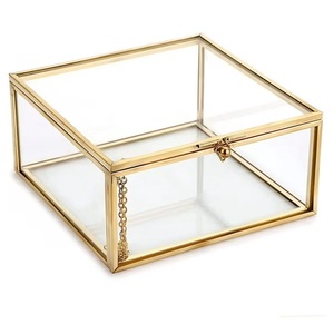 Caja de Anillos de Metal de Lujo, Estuche para Guardar Anillos de Boda con 2 Ranuras, Elegante Caja de Almacenamiento de Joyas para Propuesta, Compromiso y Regalo para Mujeres - Product Image 3
