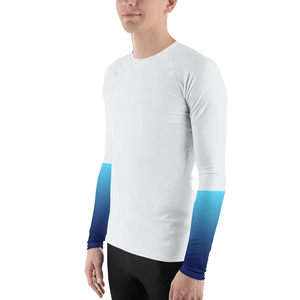Rashguard léger et respirant pour homme - Séchage rapide, tissu polyester/nylon écologique, logo personnalisé, service OEM, vente en gros - Product Image 2