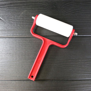 Plastic Dough Roller with Handle 10cm Baking Pastry <b>Rolling</b> <b>Tool</b> Lightweight Non Stick Surface Hand Wash Only Korea Made - Product Image 4