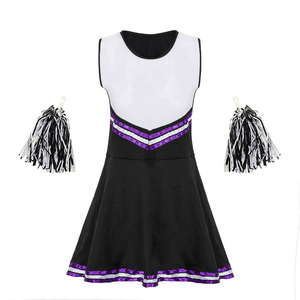 Uniforme de cheerleading haut de gamme pour femmes, tenue de cheerleader en deux pièces, vêtements d'équipe personnalisés, fabricant et fournisseur OEM à marque privée - Product Image 1