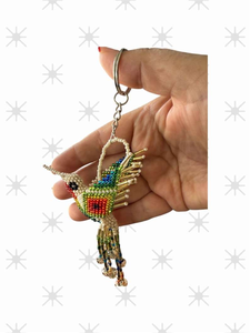 Chicken <b>Keychain</b>: Japanese Seed Beads Lobster Clasp - Product Image 6