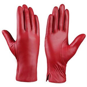 Guantes de Moda de Cuero al por Mayor 2025, Producto Transpirable, Guantes de Moda de Cuero Ultra Suaves al Tacto para Mujer, Precio al por Mayor - Product Image 1