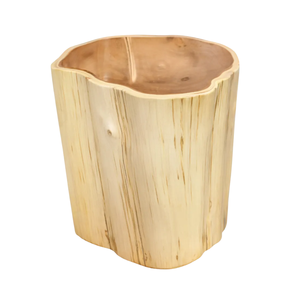 <b>Rustic</b> Organic Solid Suar Wood <b>Side</b> <b>Table</b> Tree Stump Accent <b>Table</b> Handmade Natural Finish Eco-Friendly Durable Design - Product Image 2