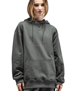 Sudadera con Capucha Oversize Unisex de Invierno de Alta Calidad al por Mayor, 100% Algodón Polar, Bordada, con Hombros Caídos, Transpirable, con Marca de Agua - Product Image 1