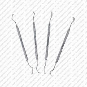 Dental PRF Instruments Kit Set of 4 Periosteal Elevator Implant Surgical Instruments Stainless Steel PRF Kit OEM CE Certified - Product Image 4