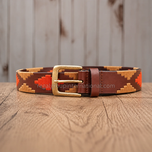 Cinturón Casual de Cuero Gaucho Argentino Hecho a Mano de Calidad, Cinturón de Cuero Genuino de Fabricante Directo para Accesorios Masculinos - Product Image 3
