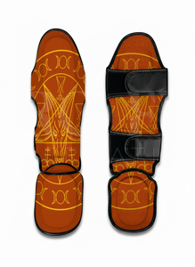 Nouvelles protections tibiales Muay Thai 2026 pour hommes et enfants, en cuir PU, pour entraînement de kickboxing et MMA, protection des pieds, toutes saisons - Product Image 4