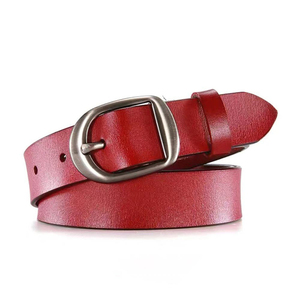 Cinturón de Cuero Duradero de Alta Calidad para Hombre, Hebilla Personalizada, Diseño que Combina con Ropa Casual, Formal y de Negocios, Cómodo - Product Image 4