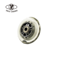 Roues de trottinette en PU 90mm 100mm 110mm, roues de remplacement durables pour trottinettes pour enfants et adultes, accessoires de trottinette d'extérieur