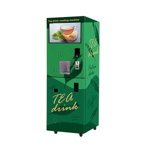 Máquina Expendedora de Té Inteligente, Totalmente Automática, con Sistema de Preparación Automática, Carcasa de Acero al Carbono con Vidrio Templado - Product Image 4