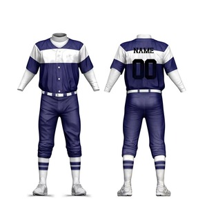 Uniformes de Béisbol Personalizados con Diseño Digital, Color Sólido, Unisex, Malla/Poliéster, Transpirables, de Secado Rápido, Personalizables para Equipos - Product Image 4