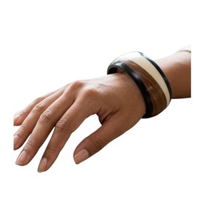 Premium Handmade Wooden & Resin Elegant Fashion Accessory for Women - Product Image 3