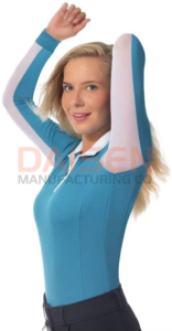 Performance Horse Riding Shirt Women Stretch Fabric Lightweight Training Top <b>Long</b> <b>Sleeve</b> OEM Factory - Product Image 3