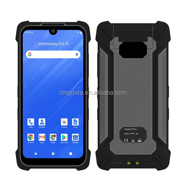 Dingdata/Neutral Industry Rugged Handheld Terminal Android 5.7 Inch Screen Barcode Scanner NFC RFID 4G IP68 FCC Certified Stock