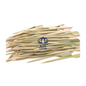 Brochettes en bambou naturel lisses et robustes pour poulet, fruits de mer, bœuf, kebab et plats grillés - Product Image 1