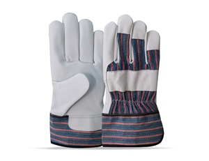Guantes de Trabajo de Cuero de Oveja, Resistentes, para Uso Industrial, con Comodidad para Jardinería Doméstica, para Protección y Seguridad - Product Image 2