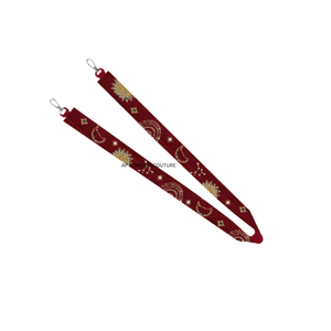 Correa de Lujo Hecha a Mano con Cuentas BAM DOT CRAK, Diseño Moderno con Patrón Argyle Colorido, Accesorio Ajustable para Bolso Cruzado - Product Image 6
