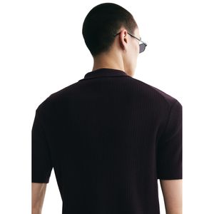 Polo en coton ajusté pour homme, respirant, à col, décontracté, pour le golf, personnalisable, marque privée, fournisseur OEM ODM - Product Image 2