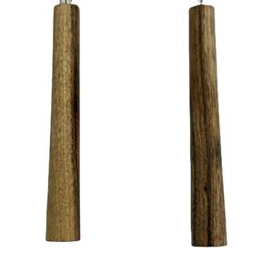 Juego de 2 Cucharas para Helado de Acero Inoxidable Sostenible con Mango Largo con Diseño de Madera, Herramientas para Helado para Servir en Fiestas y Cenas - Product Image 5