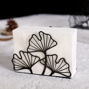 Portarrollos de Papel Metálico de Alta Calidad, Diseño de Anillos Negros, Organizador de Encimera de Cocina, Soporte para Portarrollos de Papel Metálico - Product Image 6