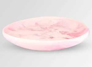 Plat de service décoratif en résine fait main de qualité supérieure, assiette à collation et dessert pour la décoration de table, vaisselle de fête, design moderne - Product Image 2