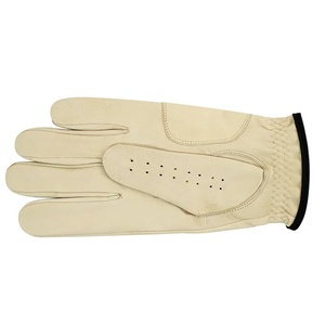Gants de golf haut de gamme à doigts entiers, fabriqués en cuir souple avec perforations respirantes, adhérence antidérapante, contrôle amélioré du club. - Product Image 6