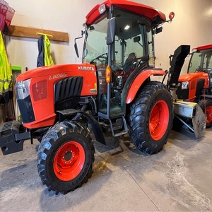 Tracteur Kubota L6060 conçu pour les applications agricoles intensives, offrant un contrôle fluide et des performances sur le terrain durables. - Product Image 5