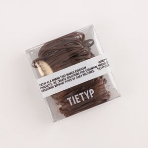 Coleteros TIETYP, Bandas Elásticas de Goma de Color Sólido, Minimalistas y Modernas para Uso Diario, Paquete para Mujer, Empaquetado en Cartón, Hecho en Corea - Product Image 3