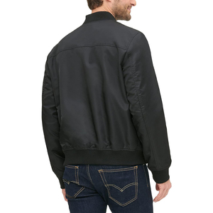 แจ็คเก็ตบอมเบอร์กันน้ำสำหรับผู้ชาย ระบายอากาศได้ดี ซับในบุผ้านวมกันน้ำ โพลีเอสเตอร์ไนลอน 100%  แบบเรียบ สำหรับกิจกรรมกลางแจ้ง รับสั่งพิมพ์ลาย - Product Image 6