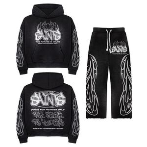 ชุดวอร์มกันลมสำหรับผู้ชาย คุณสมบัติเด่น ชุดออกกำลังกายผ้าไนลอนแบบเรียบ กันลม น้ำหนักเบา ไซส์ใหญ่พิเศษ - Product Image 2