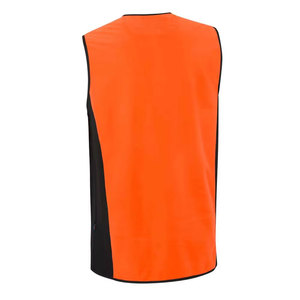 Gilet de chasse à capuche orange unisexe, séchage rapide, toile, vêtement d'hiver, fermeture éclair, couleur unie, réversible, coupe-vent, écologique - Product Image 2