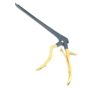 Lot de cinq rongeurs Kerrison manuels réutilisables en acier inoxydable, certifiés CE ISO, 7 pouces, tailles 1-5 mm, pour chirurgie, résistants aux hautes températures - Product Image 4