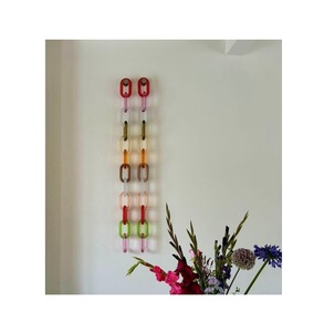 Cadena de Resina Hecha a Mano para Decoración de Pared, Tamaño Mediano y Grande, Venta al por Mayor, Cadena Decorativa de Resina Personalizada, Color Personalizado - Product Image 3